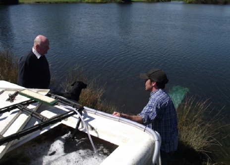 Delivery of trout fish